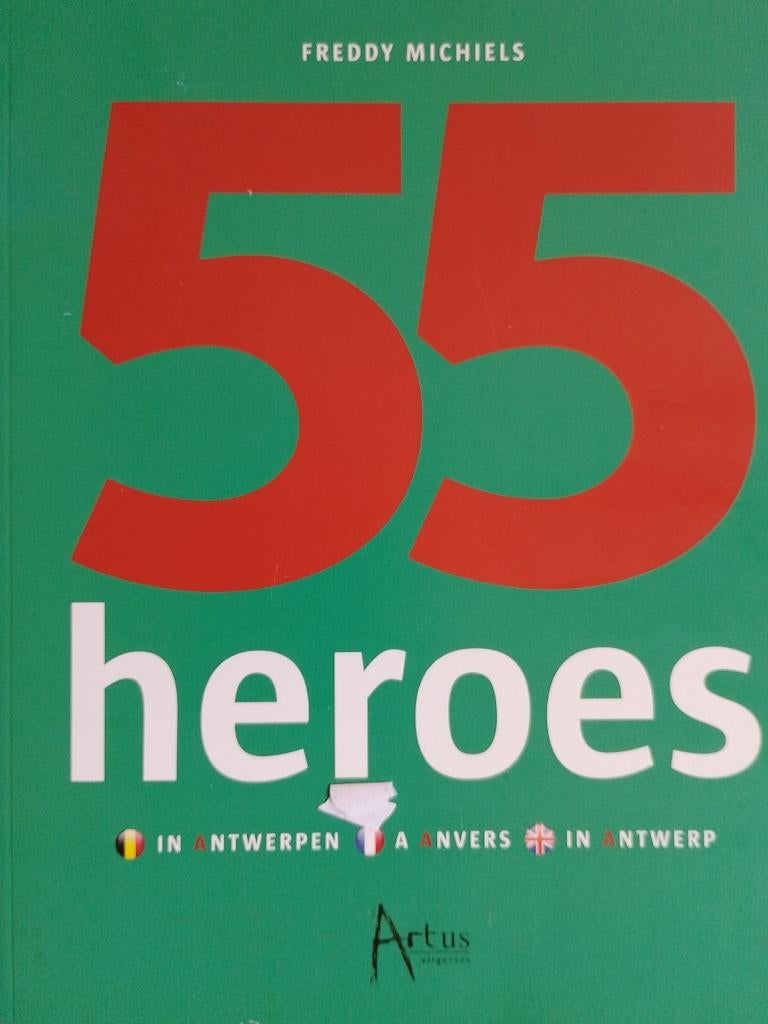 Antwerpen  55 Heroes  Standbeelden, Verzenden, Nieuw, Beeldhouwkunst