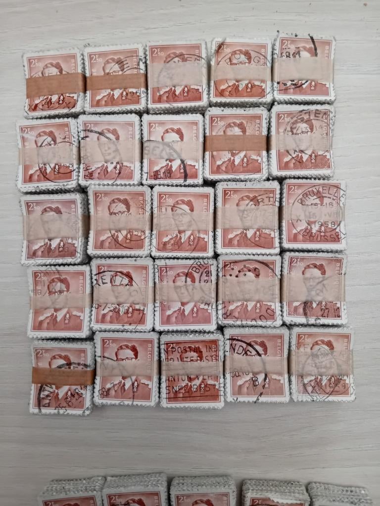 Lot Koning Boudewijn met bril 5400 stuks, Ophalen of Verzenden