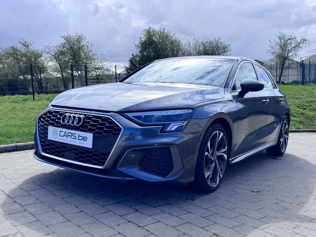 Audi A3 A3 Sportback 30 TFSI SLINE Stronic GARANTIE AUDI, Cuir, Argent ou Gris, Achat, Euro 6