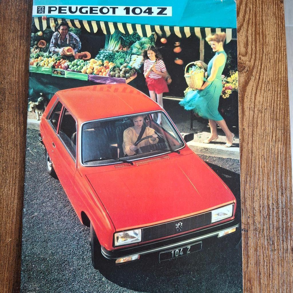 PEUGEOT  104Z   1984, Ophalen of Verzenden, Nieuw, Peugeot