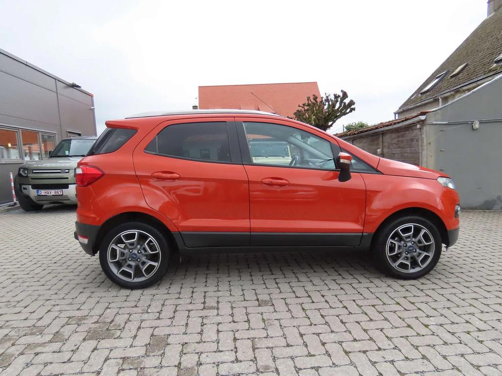 Ford EcoSport Ecosport 1.0 EcoBoost 4x2 Titanium (bj 2016), Gebruikt, Ecosport, Bruin, Bedrijf