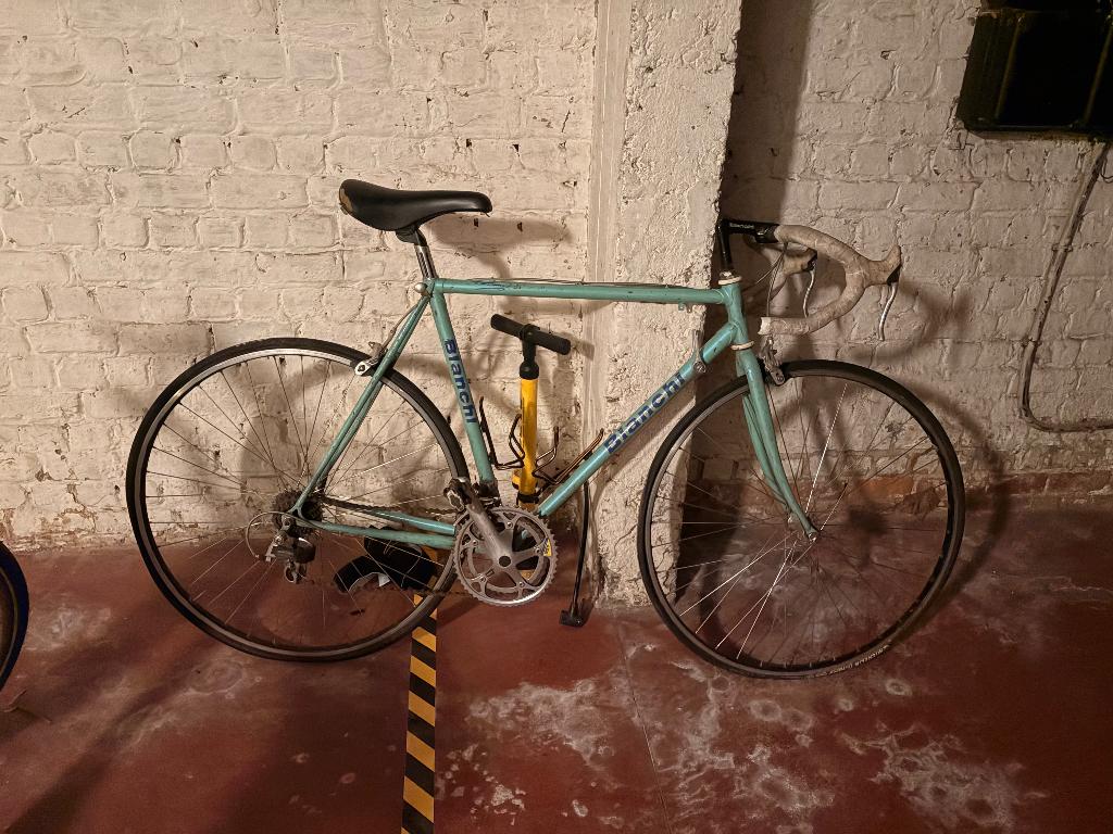 Vintage koersfiets bianchi, Vélos & Vélomoteurs, Enlèvement, Utilisé, Autres marques