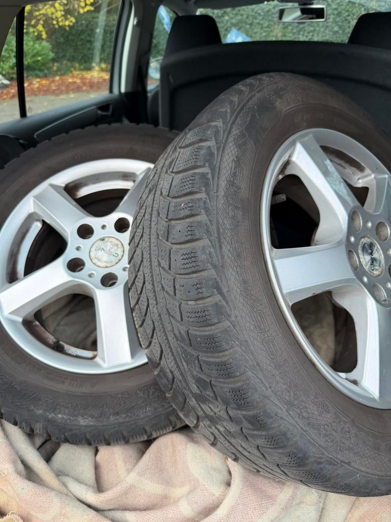 Pneus d'hiver (4 pièces), Enlèvement, 16 pouces, Pneus hiver, Jante(s)