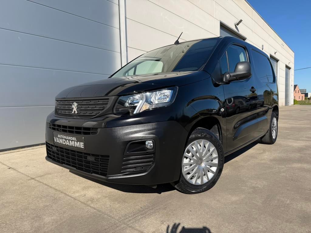 Peugeot Partner 1.6 hdi Lichte Vracht Euro 6b, Auto's, Voorwielaandrijving, Stof, Zwart, Bedrijf