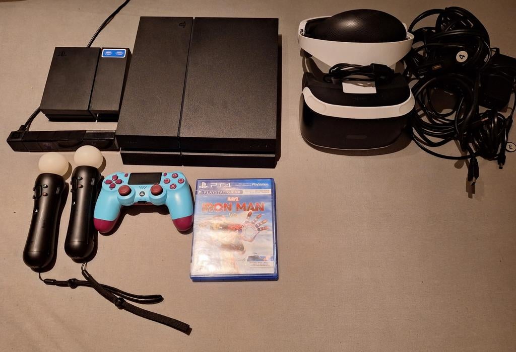 Ps4 + psvr, Games en Spelcomputers, Ophalen of Verzenden, Met 1 controller, Original, 500 GB