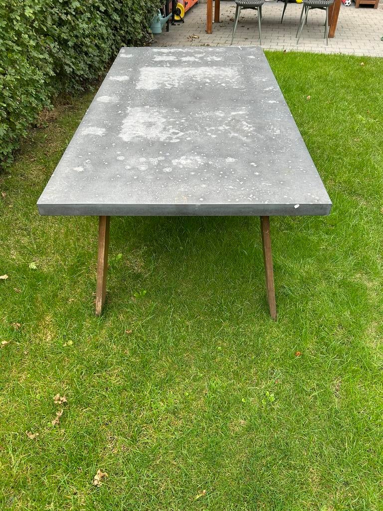 Tuintafel gratis 200 x 100, Tuin en Terras, Ophalen, Gebruikt, Rechthoekig