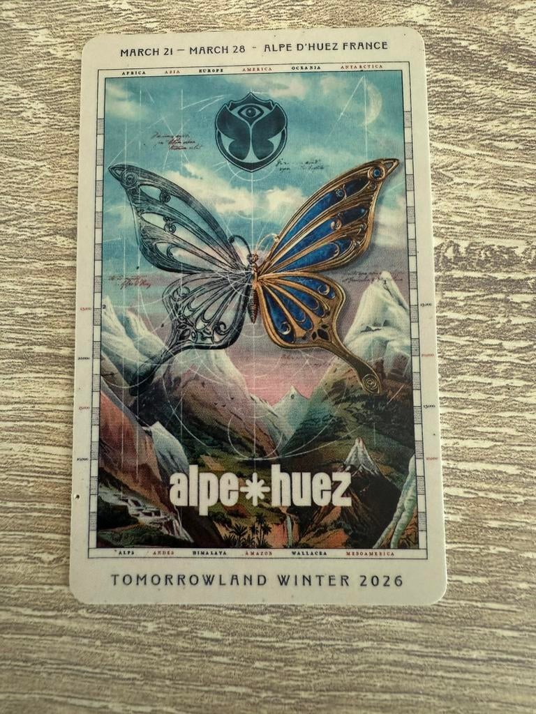 Tomorrowland ski pas