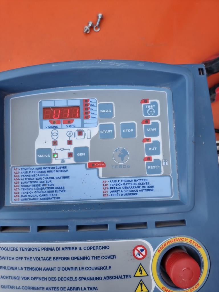 Groupe électrogène professionnel en bon état, Enlèvement