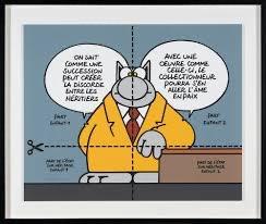 Geluck le chat sérigraphie succession rare échange possible, Antiquités & Art, Art | Lithographies & Sérigraphies, Enlèvement