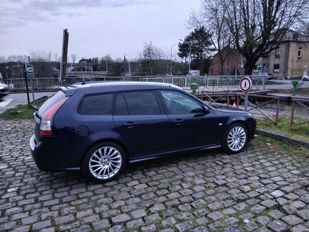 Saab 1.9 TTID, Auto's, Euro 5, 110 kW, 4 cilinders, Blauw