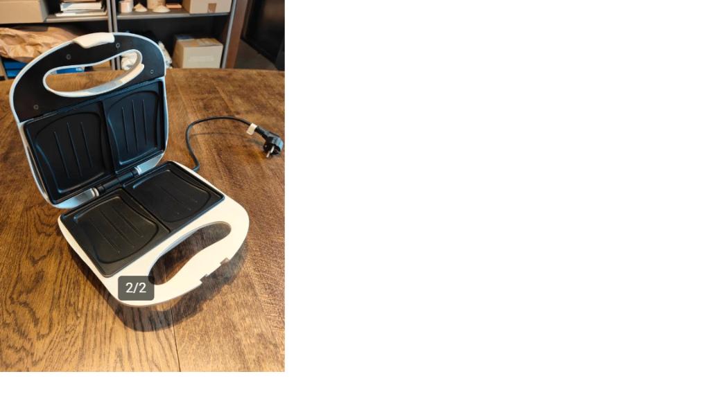 croque monsieur contactgrill PRIMO nieuw, Ophalen of Verzenden, Zo goed als nieuw