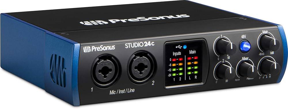 PreSonus Studio 24c, Ophalen, Zo goed als nieuw