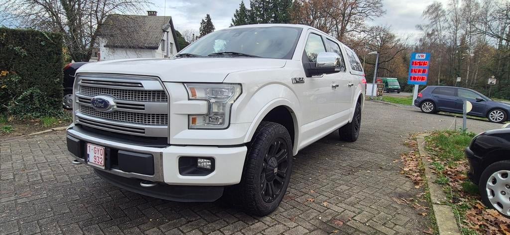 Ford f150 platinum LPG, Auto's, Ford, Automaat, 4 deurs, Wit, Leder