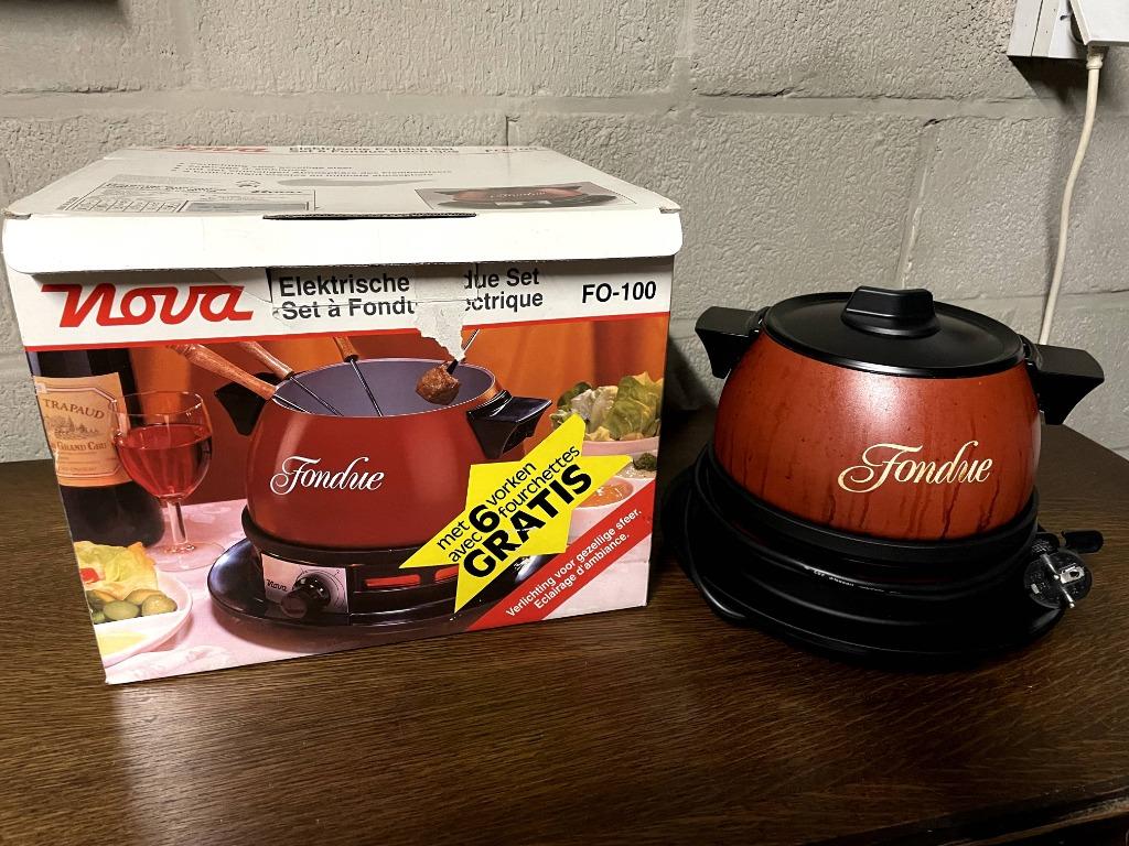 fonduestel, Elektronische apparatuur, Fonduesets, Ophalen, Gebruikt, Elektrisch, Fondueset
