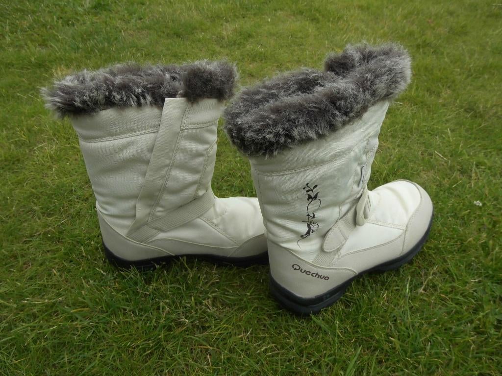 Bottes Beige d'Hiver  " QUECHUA " Pointure : 36, Enlèvement ou Envoi, Beige, Quechua, Porté