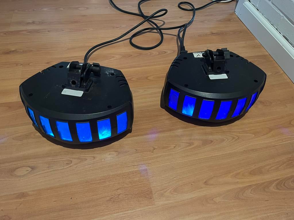 2x ADJ Saturn Tri Led, Ophalen, Gebruikt, Licht, Geluidgestuurd
