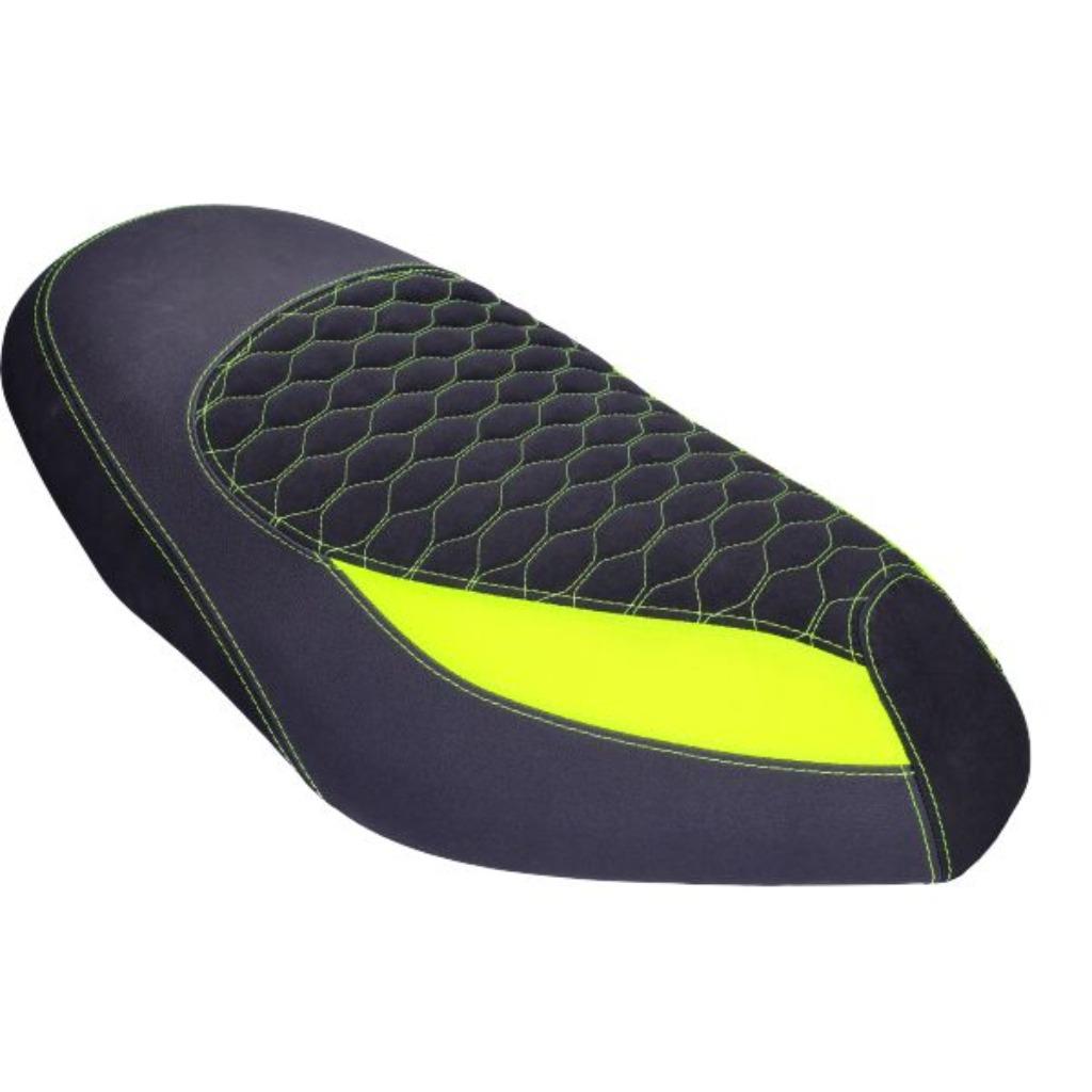 Piaggio Zip Costom Alcantara Zadel Regia GP1 Geel Fluor, Ophalen of Verzenden, Nieuw, Piaggio Zip