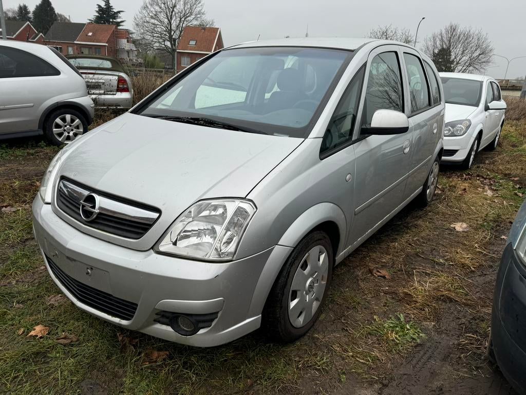 Opel meriva 1.7 dci bj 2008 km 217 alternator kapot, Auto's, Opel, Zwart, Bedrijf, Meriva, Euro 4