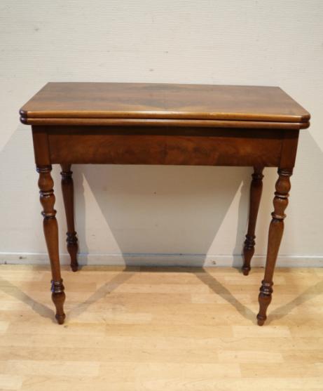 Vintage Hollands Kaarttafel, Antiek en Kunst, Ophalen of Verzenden