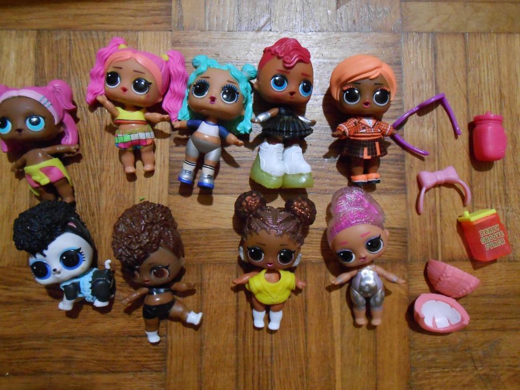 LOL  lot de9  poupées et animal MGA Lol , accessoires, Enlèvement, Comme neuf