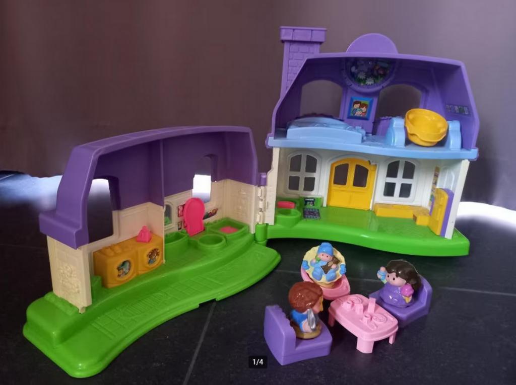 Poppenhuisje Fisher Price met geluid, Ophalen of Verzenden, Zo goed als nieuw, Speelset, Met geluid