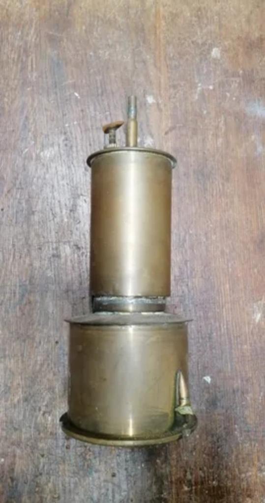 Lampe militaire de tranchée WW1 landser, Collections, Envoi