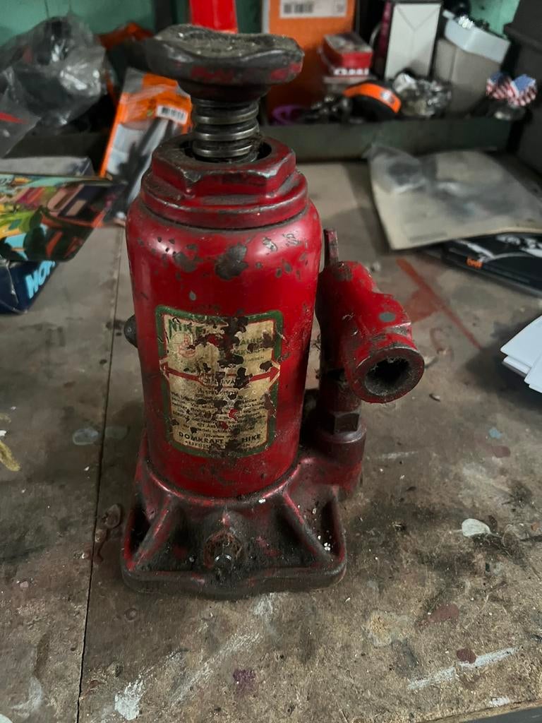 Hydraulische krik, Auto diversen, Krikken, Ophalen, Gebruikt, Hydraulisch, Garagekrik