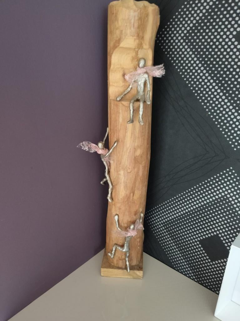 Decoratieve houten zuil, Ophalen, Zo goed als nieuw