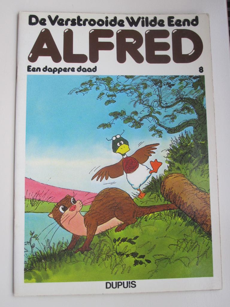 Boek: De verstrooide wilde eend ALFRED - Een dappere daad, Ophalen, Gelezen