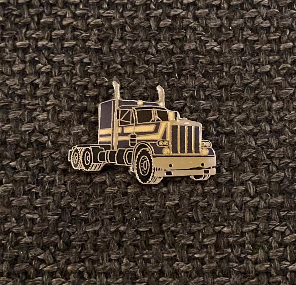 PIN - TRUCK - CAMION, Envoi, Utilisé, Transport, Insigne ou Pin's