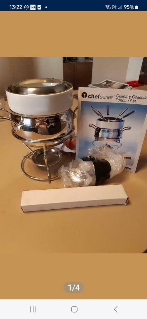 Tupperware chef fondue set., Ophalen of Verzenden, Zo goed als nieuw