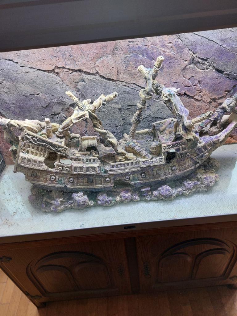 aquarium met toebehoren, Dieren en Toebehoren, Ophalen, Zo goed als nieuw, Leeg aquarium