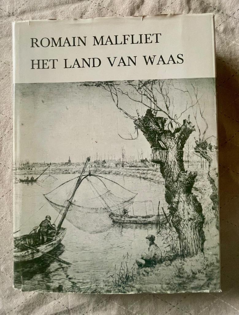 Romain Malfliet - Het Land van Waas - gesigneerd & genummerd, Livres, Art & Culture | Arts plastiques, Utilisé, Peinture et dessin