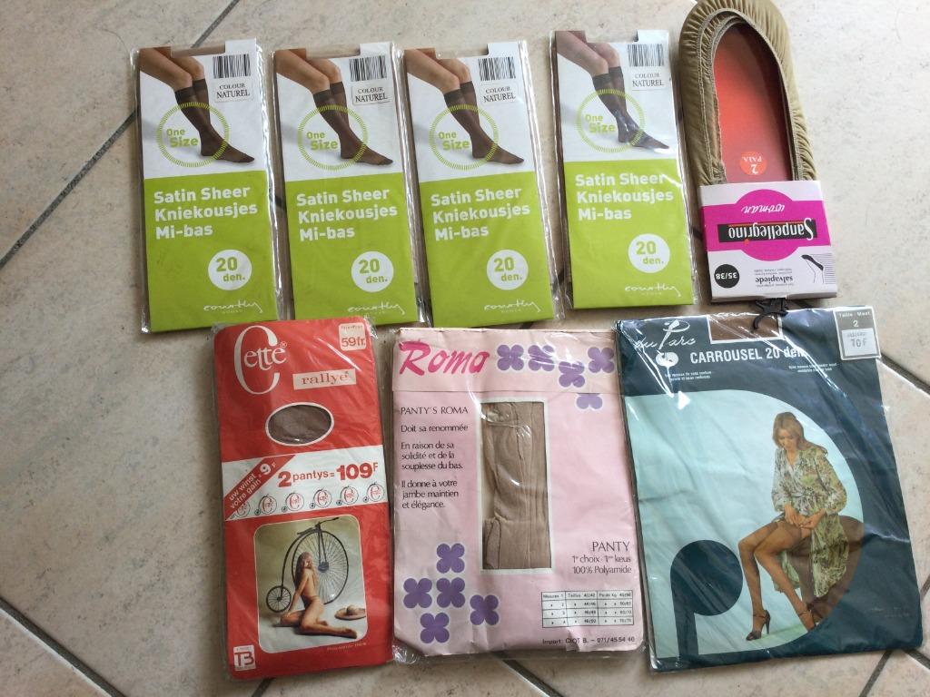 PARTIJ: BROEKJES/MINIKOUSEN/SCHUIMONDERS/PRO-FOOT/, LYCRA/CETTE/ROMA.., Overige kleuren, Nieuw, Overige maten