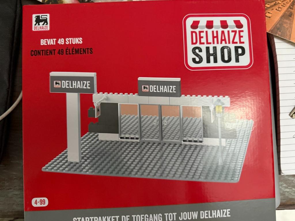 Delhaize shop lego, contient 49 éléments, NEUF, Enlèvement ou Envoi, Neuf