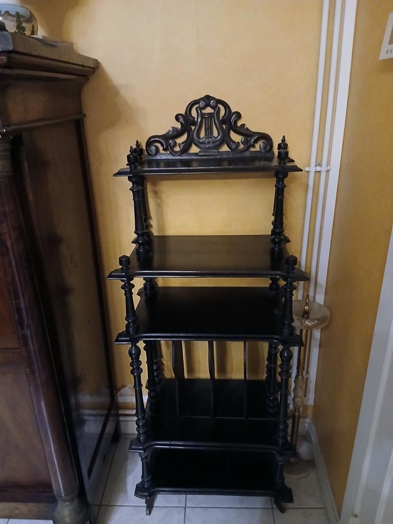 Meuble à musique Napoléon-3, Antiquités & Art, Enlèvement