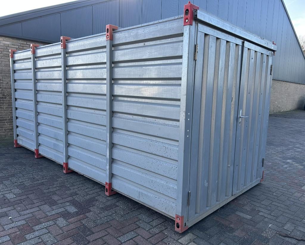 Materiaalcontainer/mobiele werkplek/mobiel kantoor 5.00x2.20, Zakelijke goederen, Overige Zakelijke goederen, Ophalen