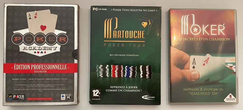 Poker Texas Holdem Pack Apprentissage, Consoles de jeu & Jeux vidéo, Jeux | PC, Comme neuf, Enlèvement ou Envoi