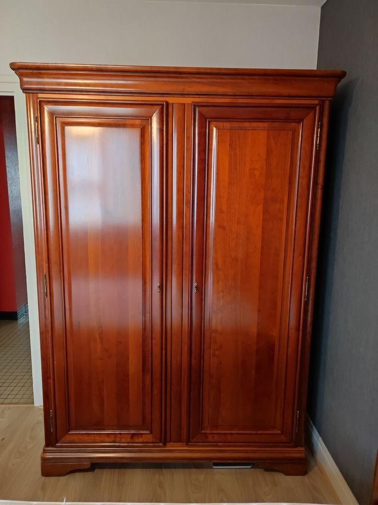armoire vestiaire, Maison & Meubles, Armoires | Casiers, Enlèvement, Comme neuf, Merisier