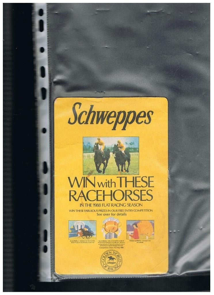 FEUTRE SCHWEPPES, Collections, Envoi, Neuf, Sous-bock