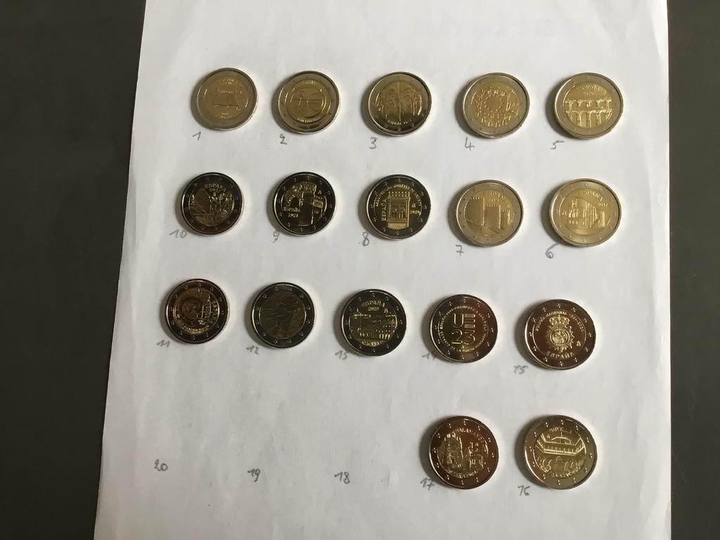 Allerlei euromunten Spanje, Postzegels en Munten, Munten | Europa | Euromunten, Ophalen of Verzenden, Spanje, 1 cent, Losse munt