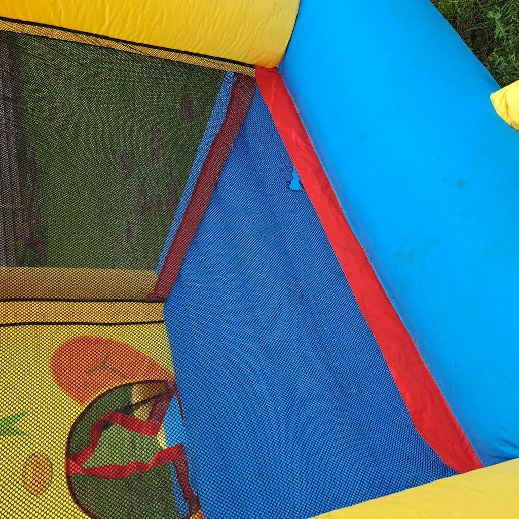 Springkasteel., Ophalen, Gebruikt