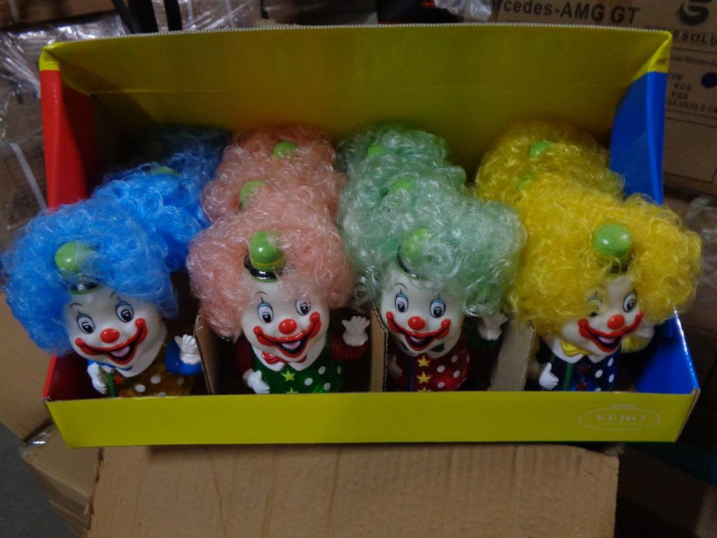 Partij clown spaarpot in display, Diversen, Ophalen, Nieuw
