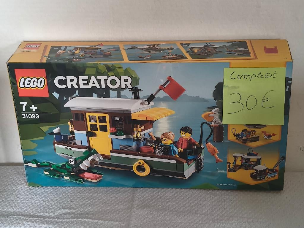 Lego Creator 31093 Het schip bij de rivier, Ophalen of Verzenden, Gebruikt, Lego