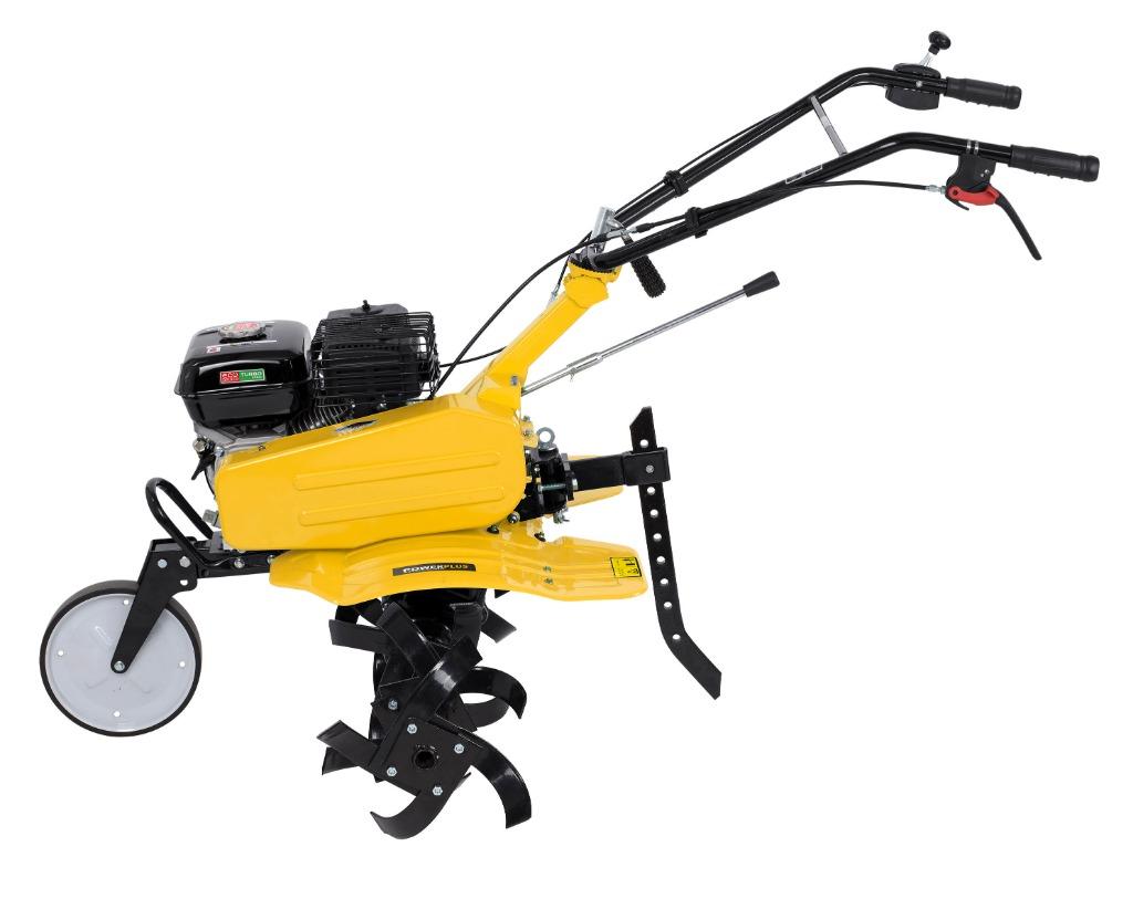 Tuinfrees , grondfrees 5.6 PK, Ophalen, Benzine, Zo goed als nieuw, Powerplus