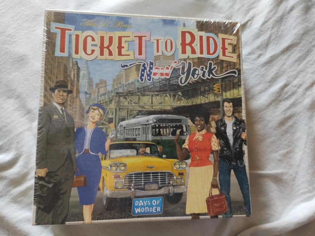 Spel Ticket to ride New York, nieuw, Een of twee spelers, Ophalen of Verzenden, Nieuw, Days of Wonder