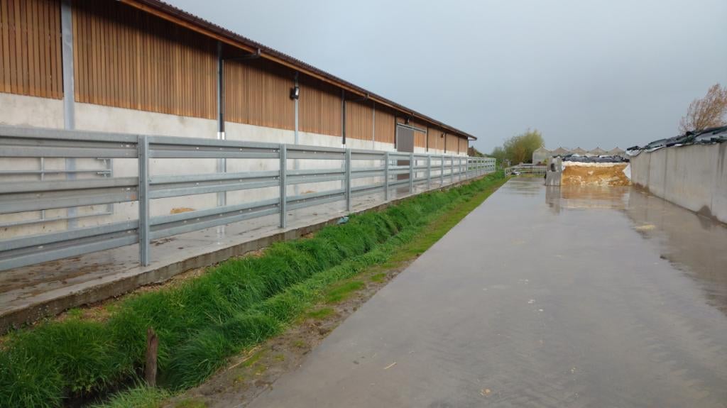 vangrails en palen, Enlèvement ou Envoi, Utilisé, Fer