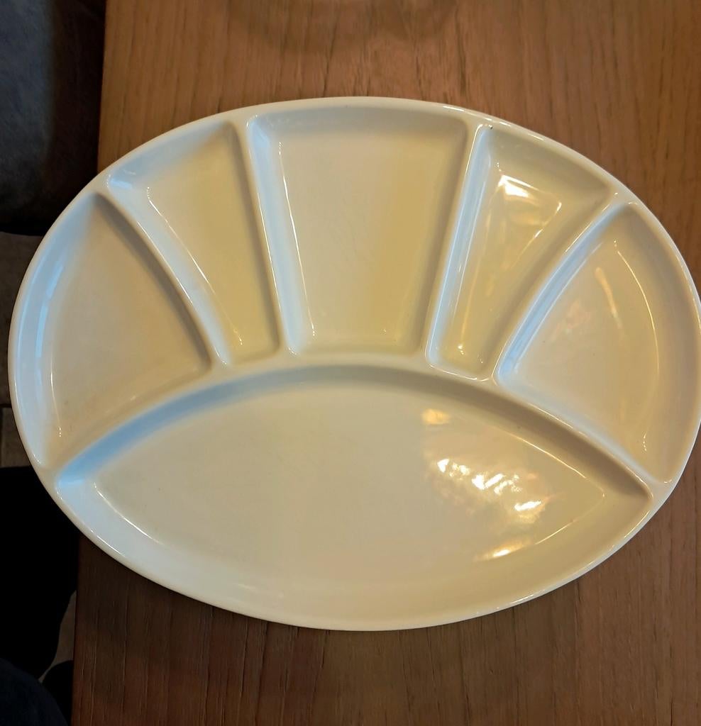 Fondue/gourmet borden, Huis en Inrichting, Keuken | Servies, Ophalen, Bord(en)