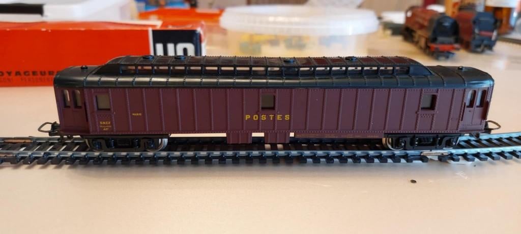 JOUEF Voiture Poste SNCF Réf 850, Analogique, Jouef, Enlèvement ou Envoi, Wagon