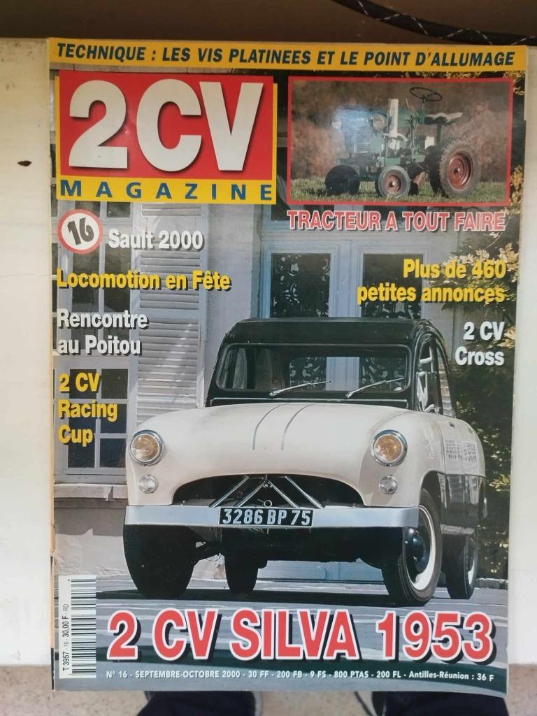 lot de 3 revues 2cv magazine gazoline retro passion, Collections, Enlèvement ou Envoi